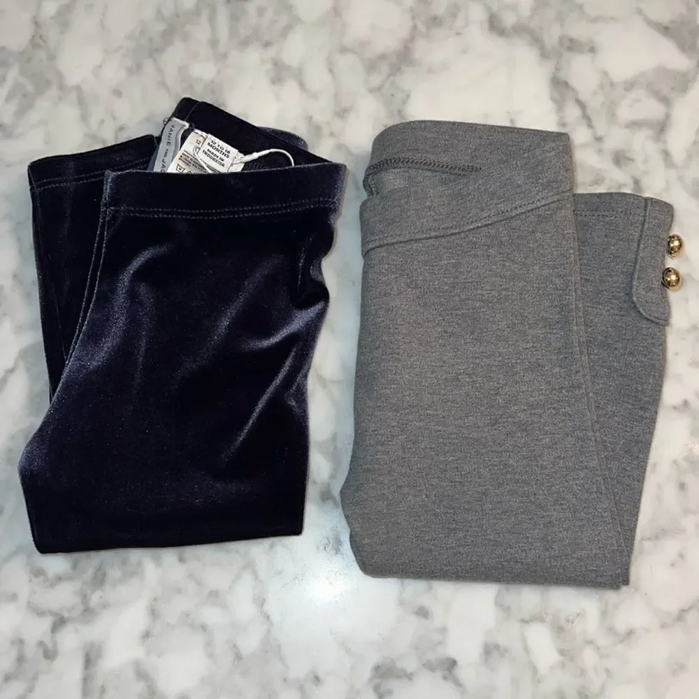 JANIE & JACK GIRL PANT BUNDLE 12/18M
